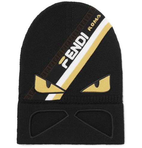 fendi bug beanie|Fendi monogram beanie.